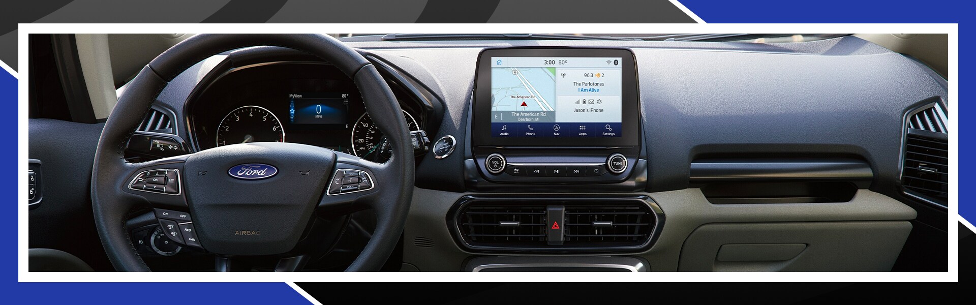 2021 Ford EcoSport interior