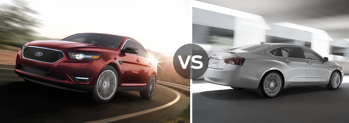 Taurus vs Impala Ford Taurus vs Chevrolet Impala