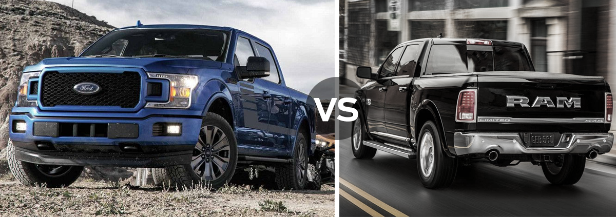 F-150 vs 1500 Ford F-150 vs Ram 1500
