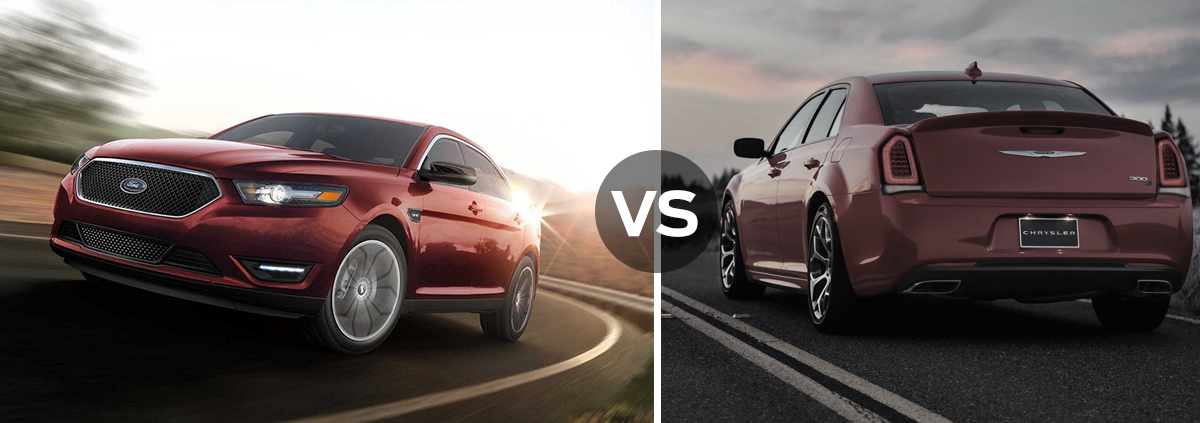 Taurus vs 300 Ford Taurus vs Chrysler 300