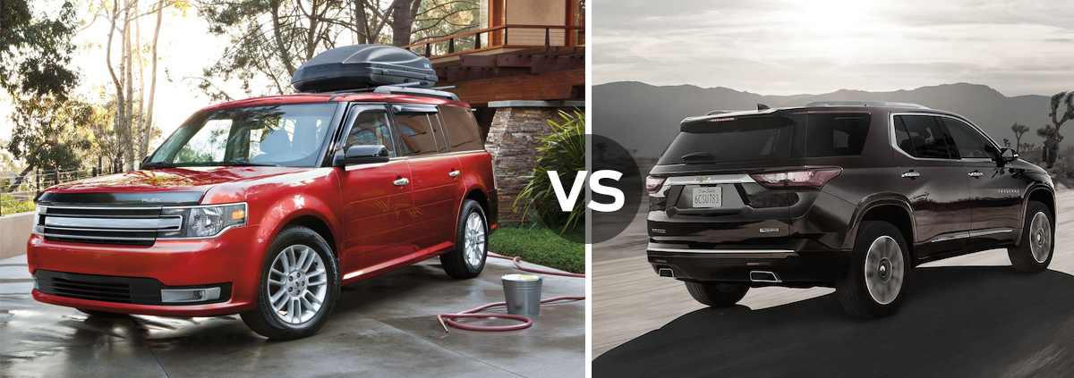 Flex vs Traverse Ford Flex vs Chevrolet Traverse