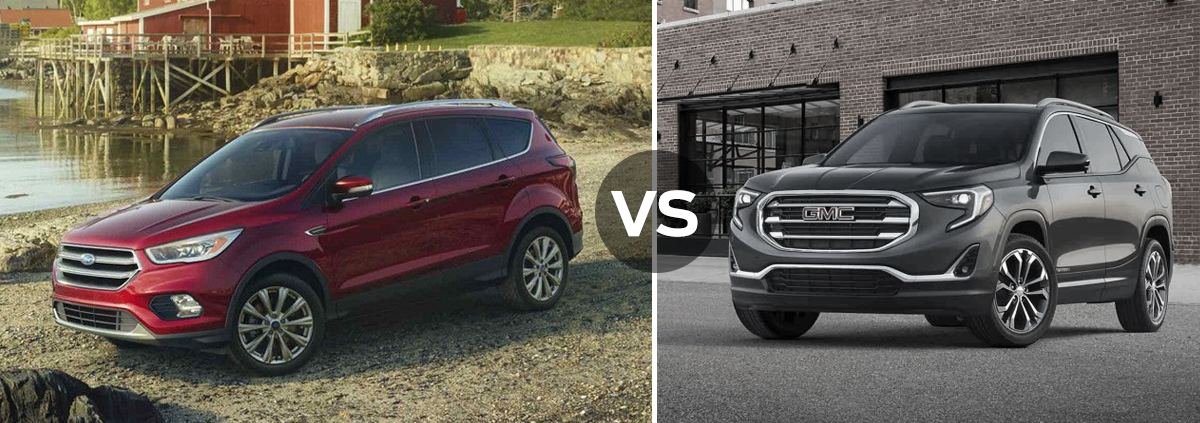 Escape vs Terrain Ford Escape vs GMC Terrain