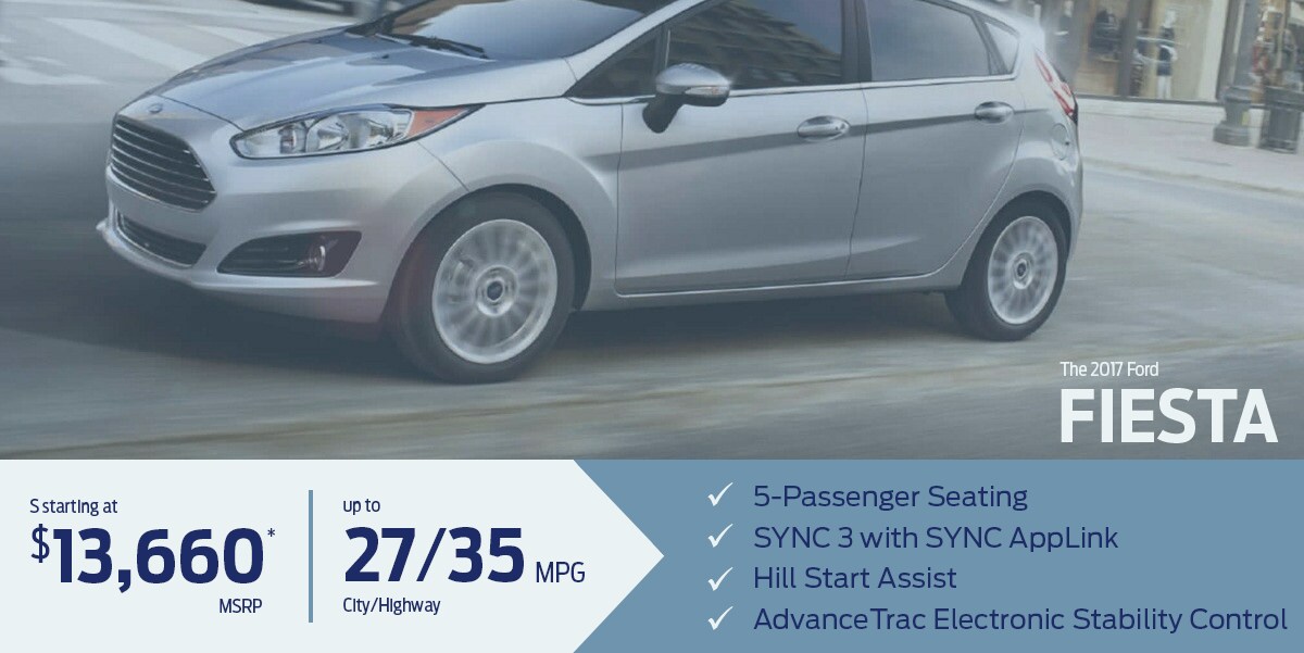 Learn more about the all-new 2017 Ford Fiesta