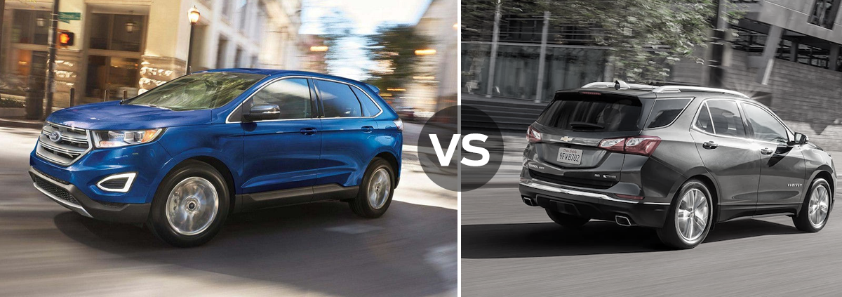 Edge vs Equinox Ford Edge vs Chevrolet Equinox