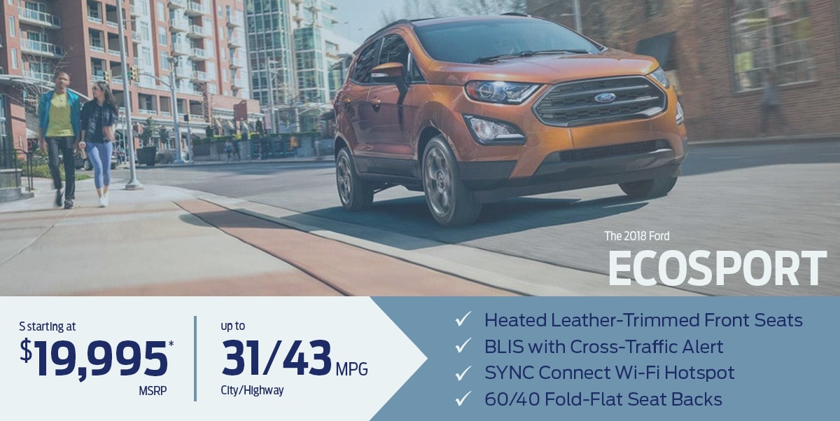 Learn more about the all-new Ford EcoSport