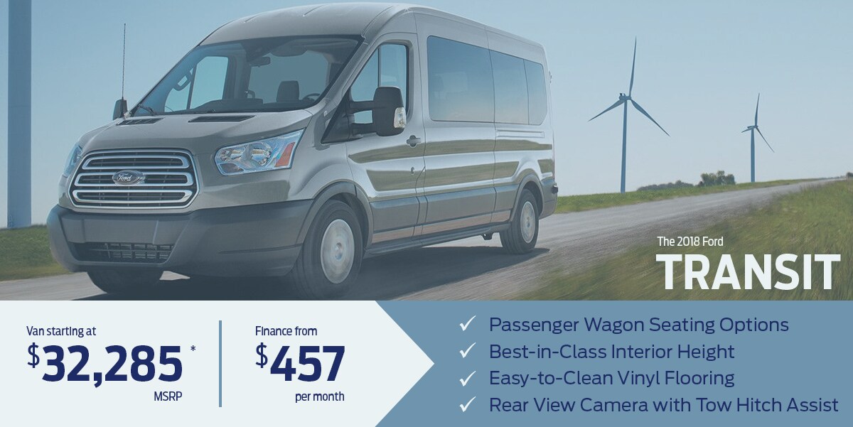 Learn more about the all-new 2018 Ford Transit Van/Wagon