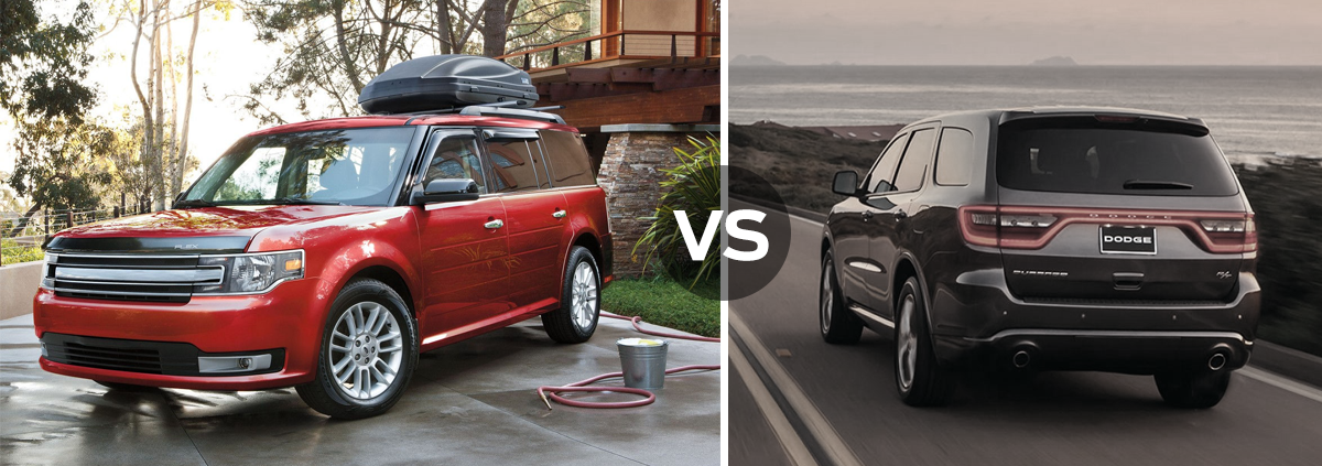 Flex vs Durango Ford Flex vs Dodge Durango