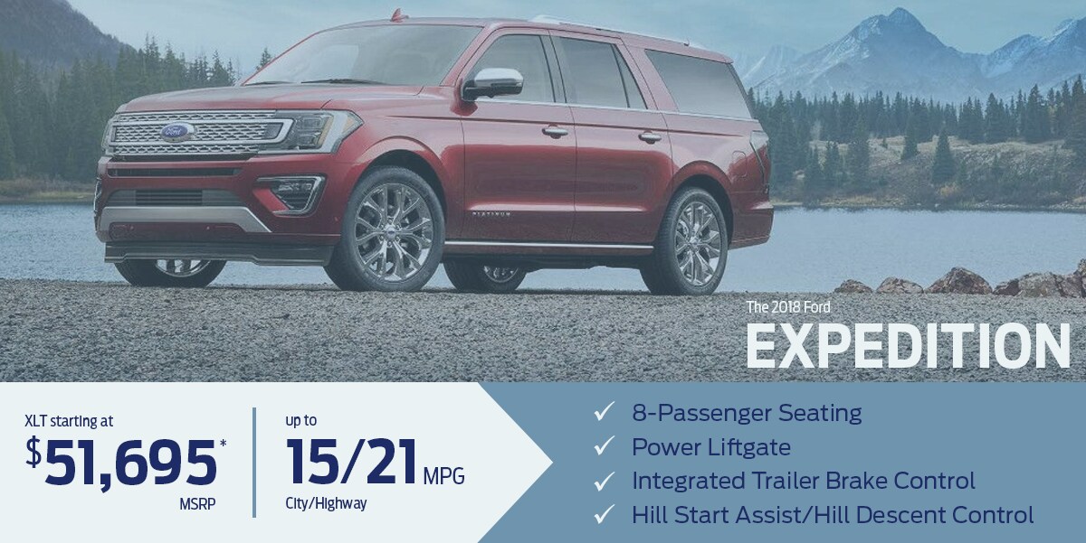 Learn more about the all-new 208 Ford Expedition