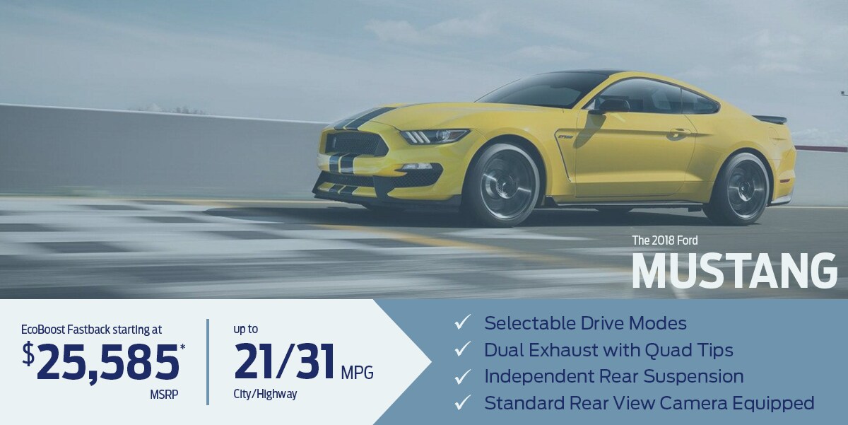 Learn more about the all-new 2018 Ford Mustang