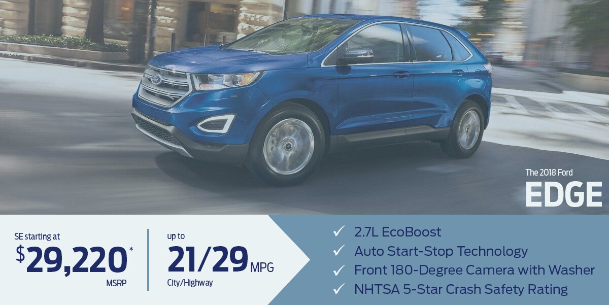 Learn more about the all-new 2018 Ford Edge