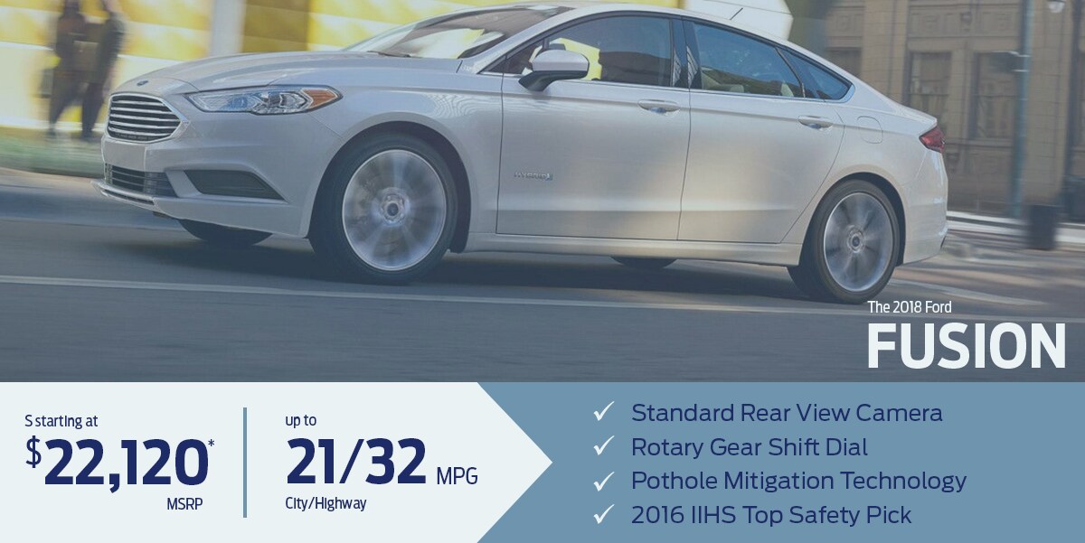Learn more about the all-new 2018 Ford Fusion