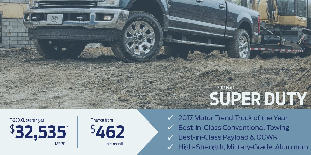 Learn more about the all-new 2017 Ford Super Duty