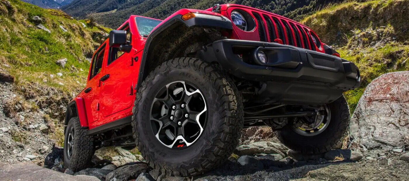 2023 Jeep Wrangler on Rocks