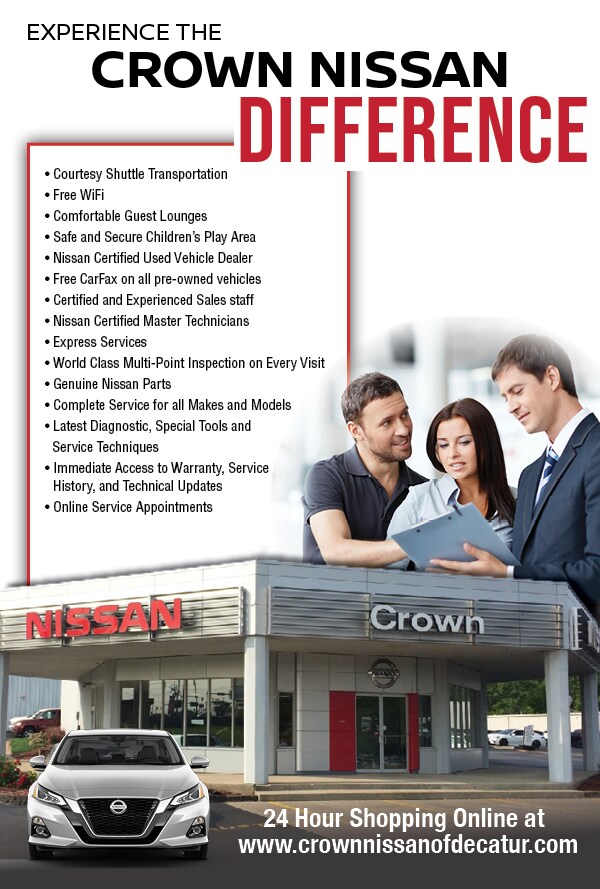 Image: Why Buy from Crown Nissan of Decatur