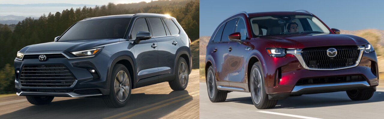 2024 Toyota Grand Highlander vs 2024 Mazda CX-90 Espanol | Paul Miller ...