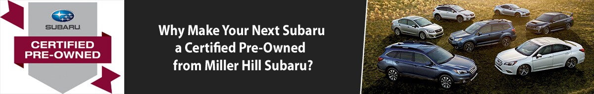 Miller Hill Certified Pre-Owned Subaru