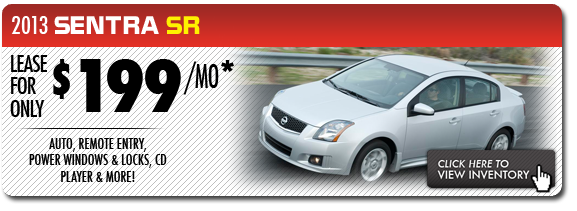Miller Nissan Sentra SR Lease Offer