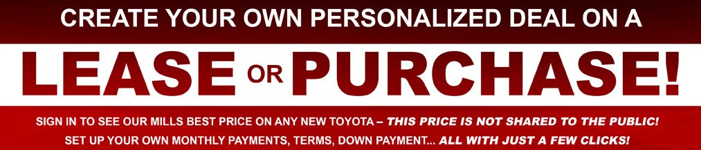 Create Your Own Deal!!