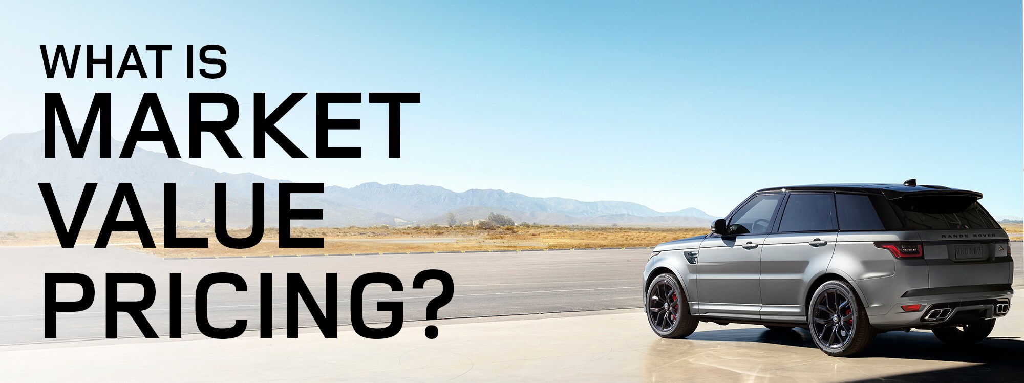What is Market Value Pricing?