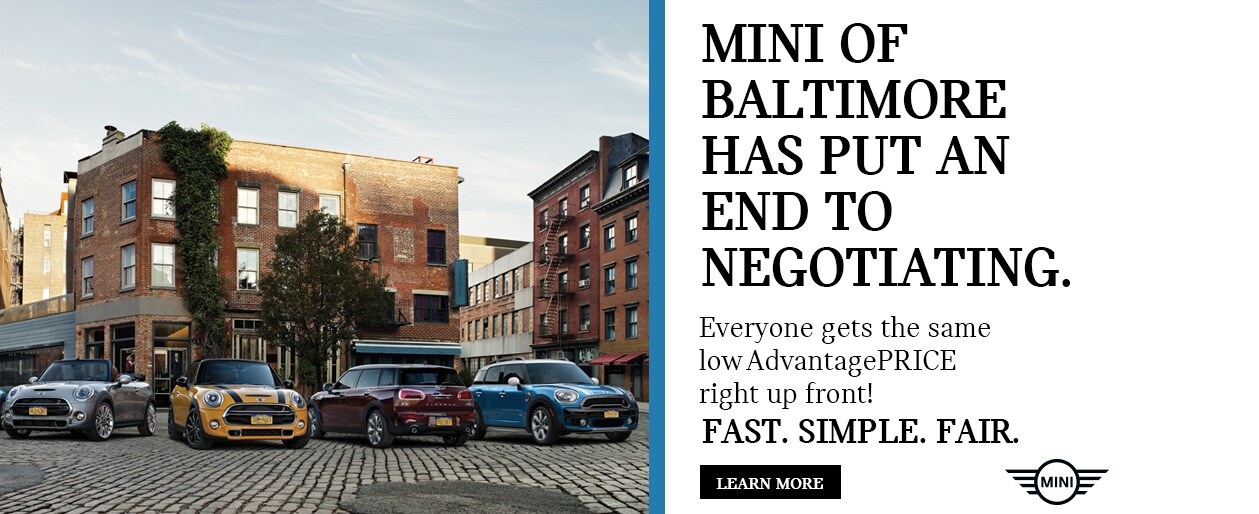FAST. SIMPLE. FAIR. at MINI of Baltimore