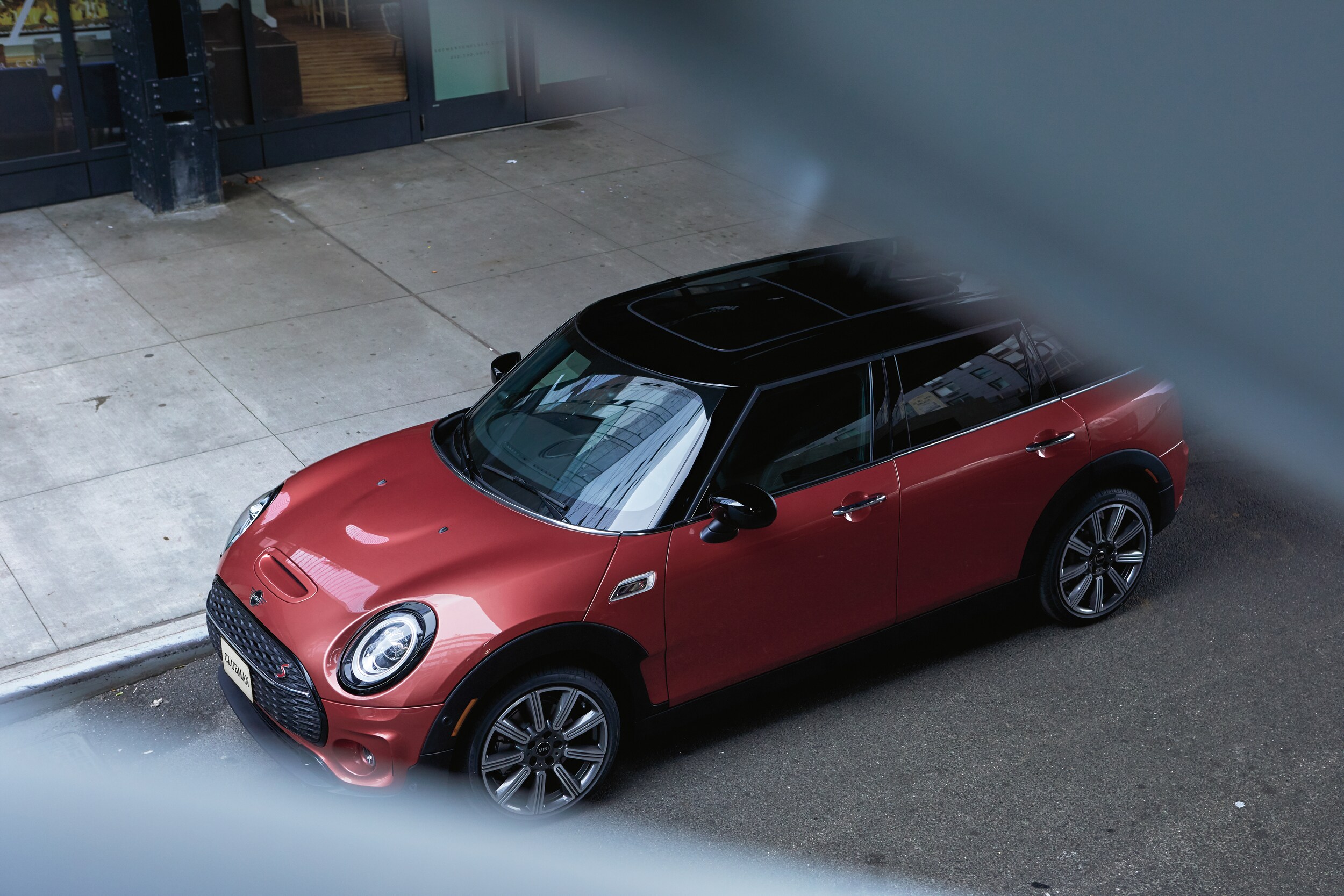 Shop from Home at MINI of Baltimore County | 2020 MINI Clubman parked on street