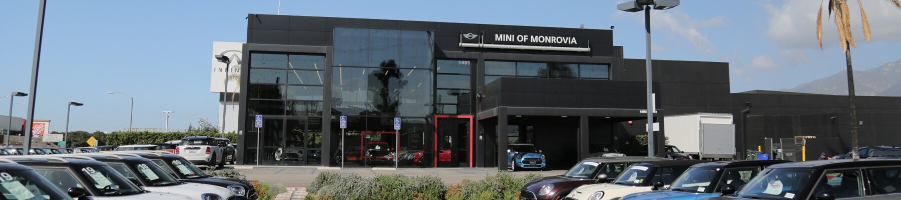 MINI of Monrovia MINI of Monrovia dealership exterior