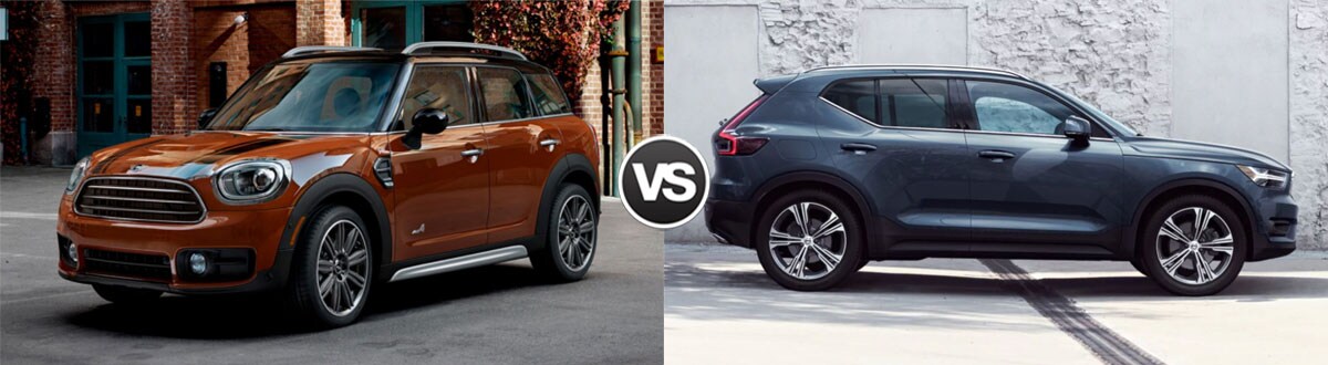 2019 MINI Countryman vs 2019 Volvo XC40