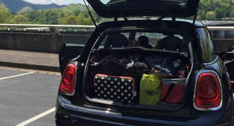 2 Door 2019 MINI Cooper Hardtop cargo space