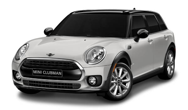 Exterior of the 2019 MINI Clubman on white