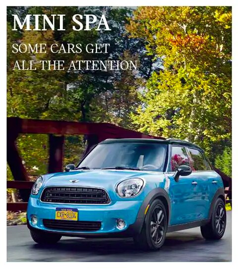 MINI Spa Some Cars Get All The Attention