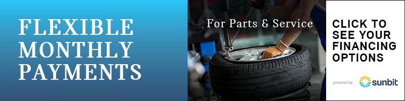 Sunbit Service and Parts Financing
