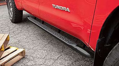 Tundra Black Tube Steps