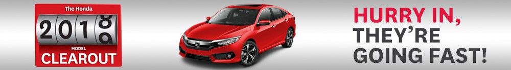 Honda 2018 Model Clearout Honda 2018 Model Clearout