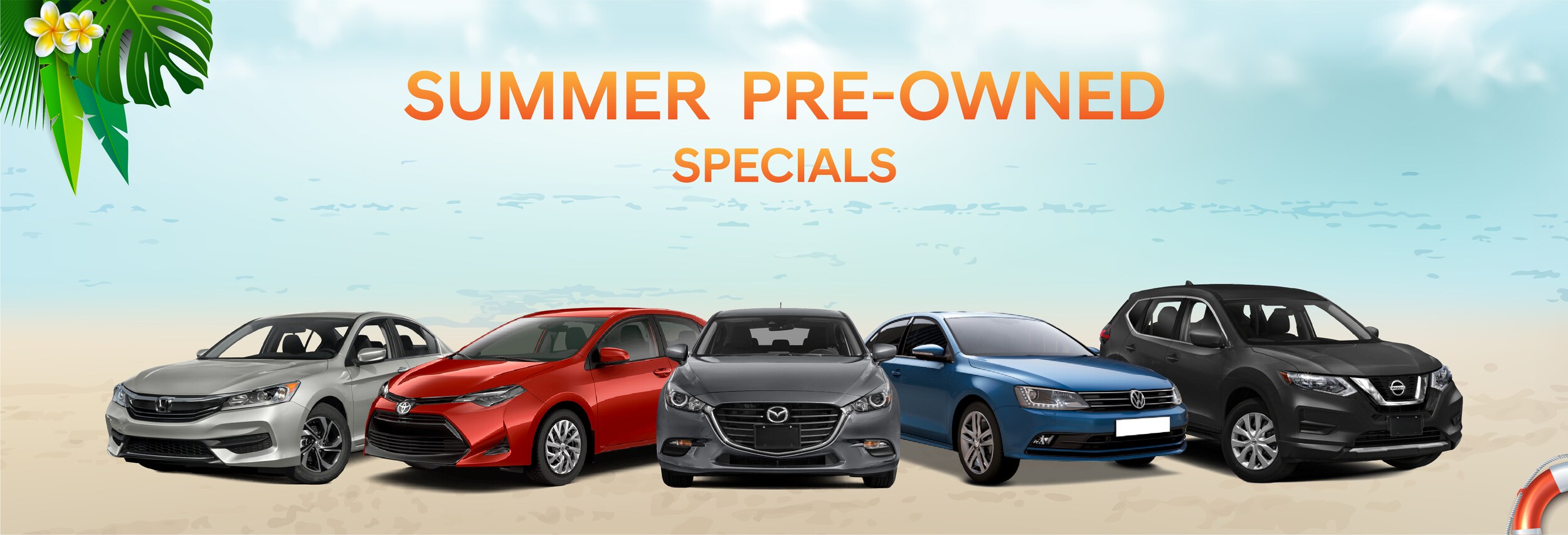 Summer Pre-owned Specials