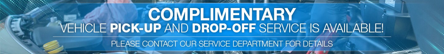 Complimentary Vehicle Pick-up and Drop-off Service