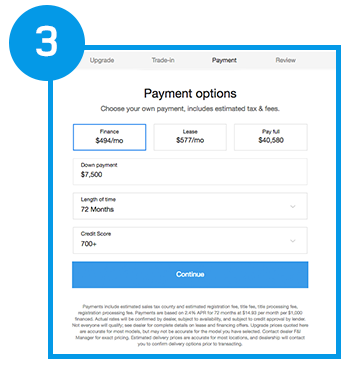 Step3.png Buy Your Car Online At Plaza Land Rover St Louis