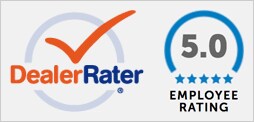 5.0 DealerRater Rating