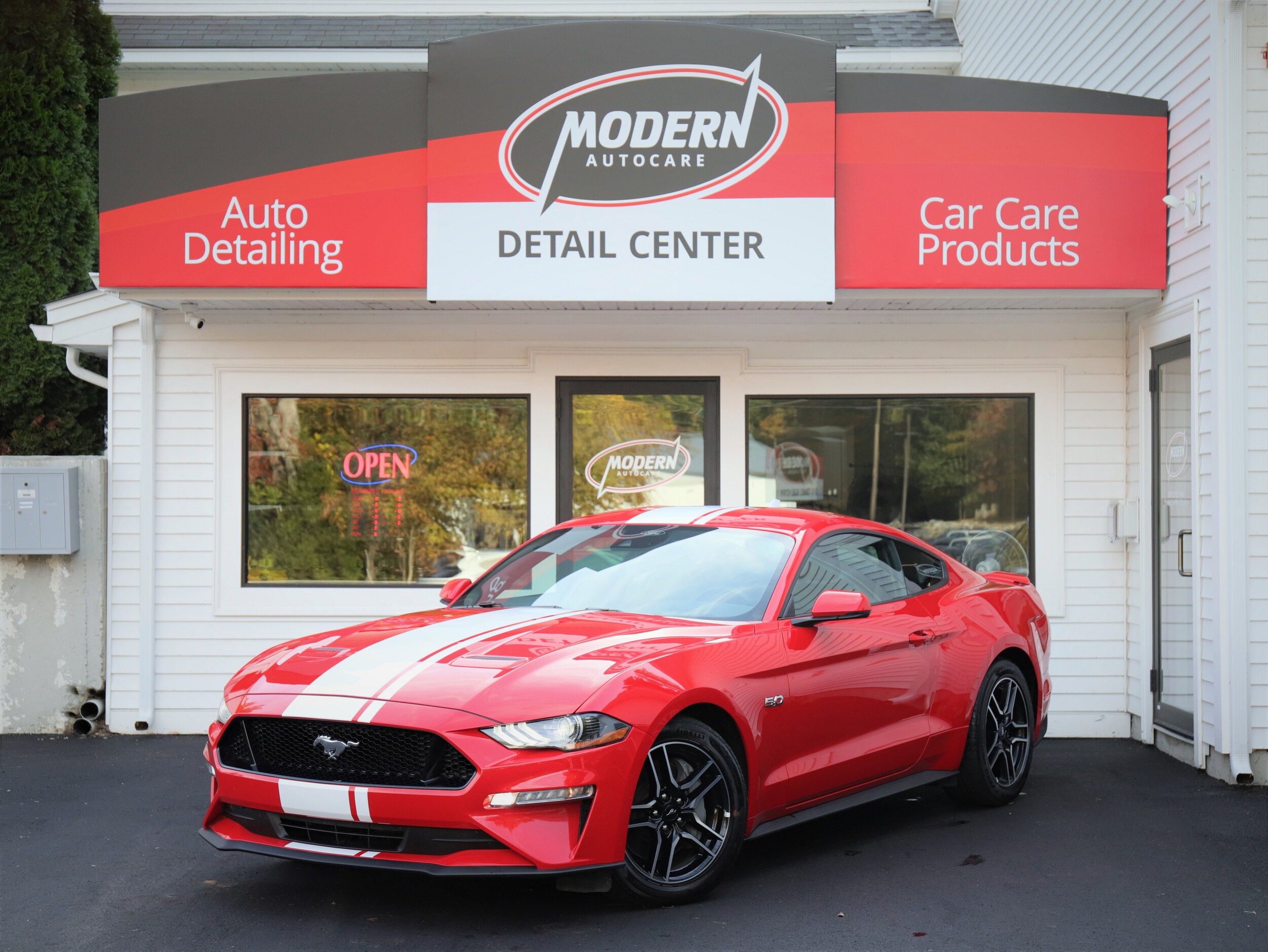 Auto detailing at Modern Auto in Tyngsboro, MA