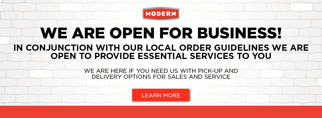 We are here if you need us with pick-up or delivery options for sales and service