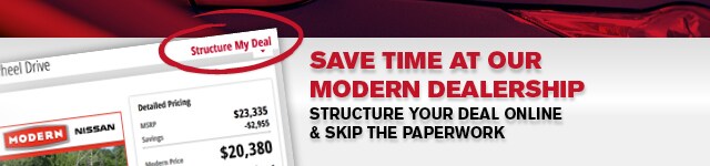 Save Time at Modern Nissan of Winston Salem