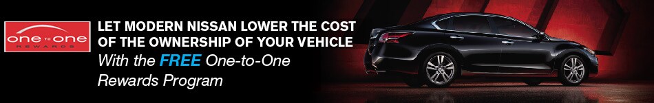 Nissan One-to-One Rewards at Modern