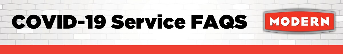 COVID-19 Service FAQs