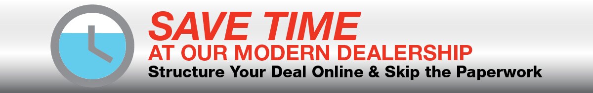 Save Time at Our Modern Dealership