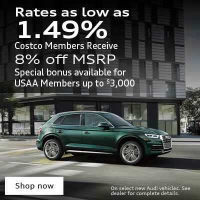 New Audi Vehicle Offers at Audi Shreveport