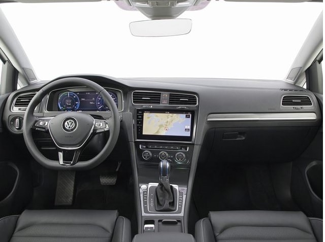 New VW eGolf interior New VW eGolf interior