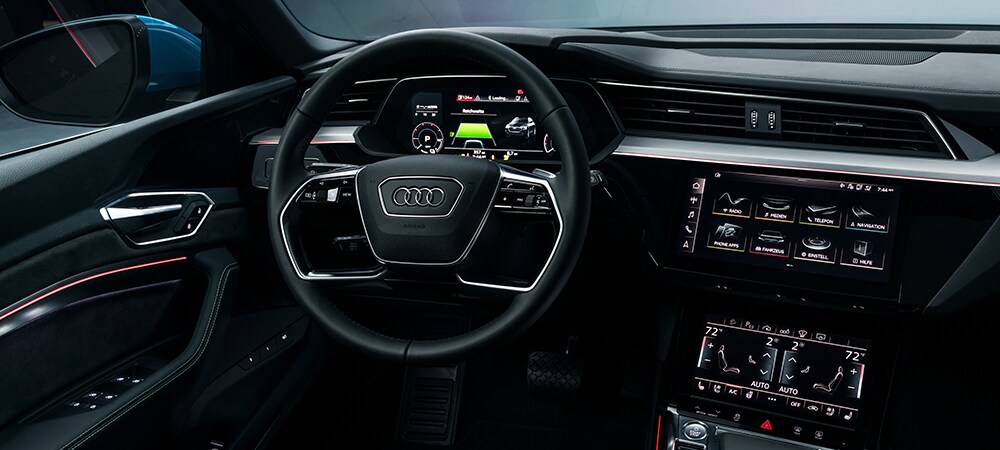Audi e-tron interior