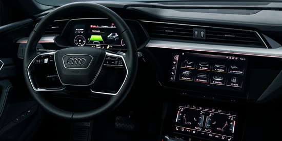 Audi e-tron interior