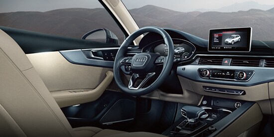 Audi A4 interior
