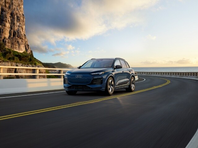 Audi Q6 e-tron Blue Audi Q6 e-tron SUV