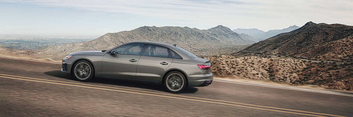 Audi S4 Audi S4 climbing a steep road